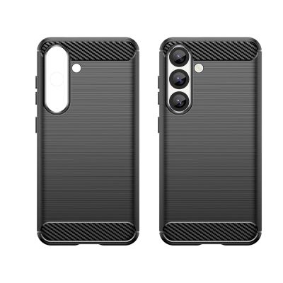 8. Etui Carbon Case elastyczne silikonowe na Samsung Galaxy M06 5G - czarne