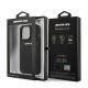 8. Etui AMG Leather Curved Lines na iPhone 13 Pro Max - czarne
