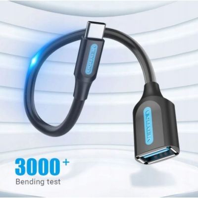 4. Przejściówka OTG Vention USB 3.1 USB-C do USB-A 0,15 m