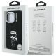 8. Etui Karl Lagerfeld Silicone Karl Sketch MagSafe na iPhone 16 Pro Max - czarne
