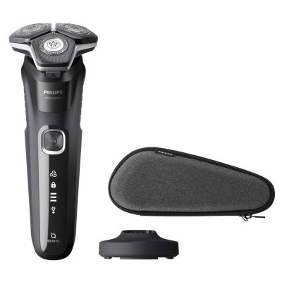 16. Philips Golarka elektryczna Series 5000 S5898/35 do golenia na mokro i sucho z 2 akcesoriami