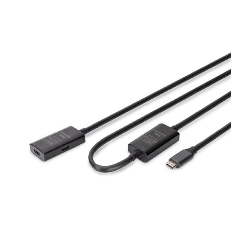 5. Digitus Aktywny przedłużacz USB 3.2 Gen1 5G, USB-C - USB-C, 10 m
