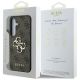 8. Etui Guess Big 4G Logo Classic Logo do Samsung Galaxy S25 brązowy