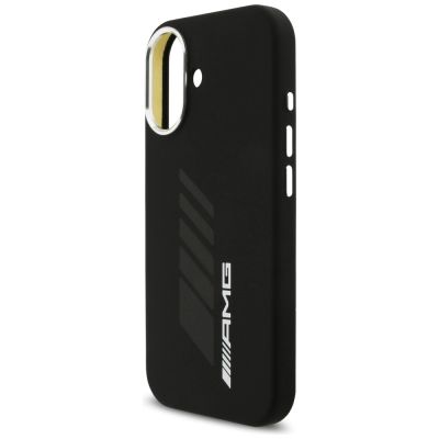 6. Etui AMG Silicone Oversize Rhombs MagSafe na iPhone 17 - czarne