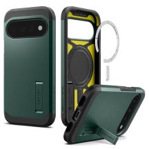 Etui Spigen Tough Armor Mag MagSafe na Google Pixel 11 - ciemnozielone