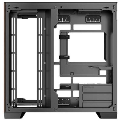 13. Antec C8 Curve Wood Full Tower Czarny, Przezroczysty, Drewno