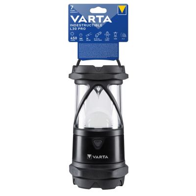 4. Varta INDESTRUCTIBLE L30 PRO Czarny, Przezroczysty Latarka ręczna LED