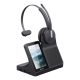 2. Yealink WH64 Workstation Mono Zestaw słuchawkowy Przewodowy i Bezprzewodowy Opaska na głowę Biuro/centrum telefoniczne USB Type-C Bluetooth Podstawka do ładowania Czarny