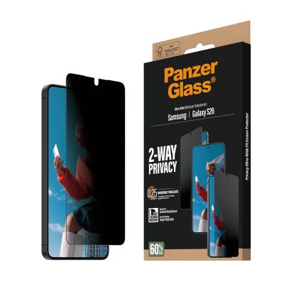 5. PanzerGlass ® 2-Way Privacy Screen Protector Samsung Galaxy S26 | Ultra-Wide Fit w. EasyAligner Przezroczysta ochrona ekranu 1 szt.