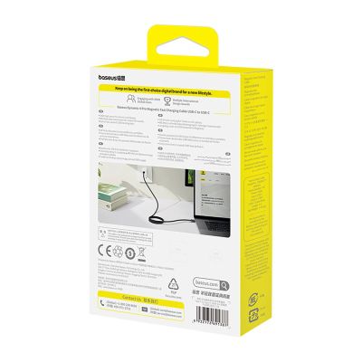 3. Kabel Baseus Dynamic 4 Pro Fast USB-C - USB-C 100W 1m - czarny