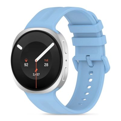 Pasek Tech-Protect Silicone Evo na Samsung Galaxy Watch 40 / 44 / 46  mm - błękitny