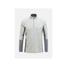 Bluza termoaktywna Peak Performance Magic Half Zip Wool-Blend BL - med grey mel/grey mel rozmiar: l