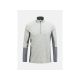 Bluza termoaktywna Peak Performance Magic Half Zip Wool-Blend BL - med grey mel/grey mel rozmiar: l