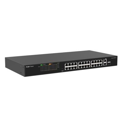 3. Switch PoE RG-ES126FGS-P 24-portowy Reyee