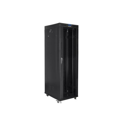 3. LANBERG SZAFA STOJĄCA RACK 19" 42U 800X800 DRZWI SZKLANE LCD CZARNA FF01-8842-12BL (FLAT PACK)