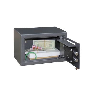 3. Phoenix Safe Co. Vela SS0801KD 10 l Stal Grafitowy