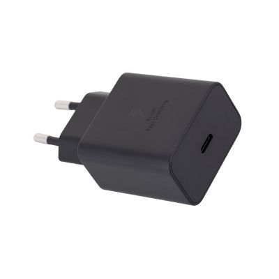 6. Samsung Common 45W Power Adapter (TA only, W/O Cable), Black