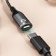 9. Adapter Dudao L13C+ 2w1 USB-C - szary