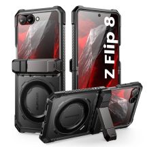 Etui Supcase UB Grip Mag MagSafe na Samsung Galaxy Z Flip 8 - czarne