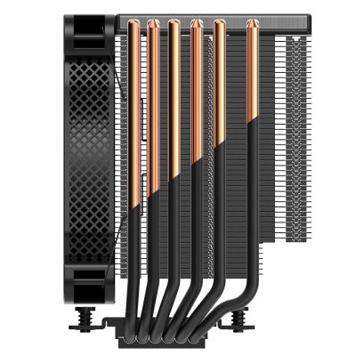 3. Jonsbo HX6250 Procesor Radiator 14 cm Czarny 1 szt.
