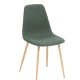 DINING CHAIR ROKA GREEN 45X51X87