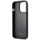 7. Etui BMW Leather Stamp na iPhone 14 Pro - czarne