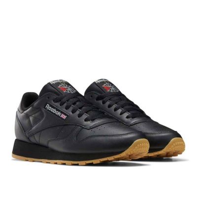 4. Senakersy męskie skórzane Reebok Classic Leather buty sportowe czarne (GY0954/100008493)