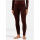 4. Legginsy termoaktywne damskie ODLO Merino 200 BL Bottom Long brązowe