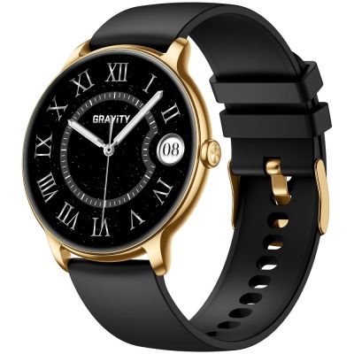 5. Smartwatch Gravity Złoty Pasek + Bransoleta GT31-2