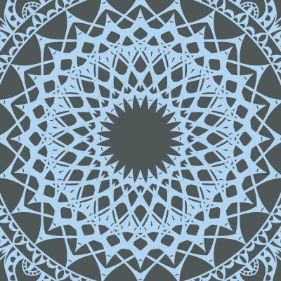 4. GAIAM MATA DO JOGI BLUE AURA DOVE MARRAKESH 5 MM 66829