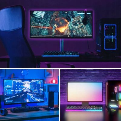2. Taśma świetlna Vention RGB FPC LED z pilotem IR zasilanie USB 5V  2m