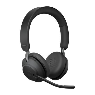 4. Jabra Evolve2 65, UC Stereo Zestaw słuchawkowy Bezprzewodowy Opaska na głowę Biuro/centrum telefoniczne USB Typu-A Bluetooth Czarny