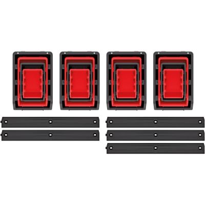 14. ZESTAW KUWET POJEMNIKÓW WARSZTATOWYCH 16SZT KISTENBERG