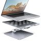 4. Axagon STND-LQ stojak na laptop Podstawka na notebooka Szary 40,6 cm (16")