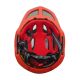7. Kask rowerowy fullface dziecięcy Wozinsky z tylną lampką USB 52-56 cm - czerwono-żółty