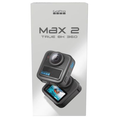 10. GoPro MAX2 aparat do fotografii sportowej 29,5 MP 8K Ultra HD 25,4 / 2,3 mm (1 / 2.3") Wi-Fi 195 g