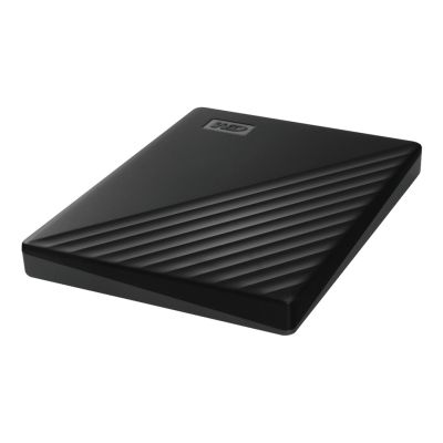 4. Dysk zewnętrzny HDD WD My Passport (2TB; 2.5"; USB 3.2 Gen 1; Czarny; WDBYVG0020BBK-WESN)