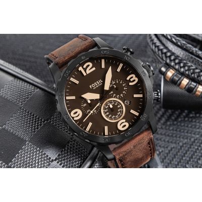 5. Zegarek Męski FOSSIL Nate JR1487 + BOX