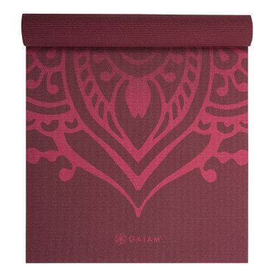 GAIAM MATA DO JOGI CHERRY SUNDIAL LAYERS 5 MM 66301