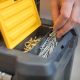 14. Stanley Essential Twarda kaseta na narzędzie Plastik Szary, Żółty