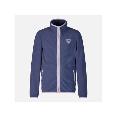 4. Bluza dziecięca ROSSIGNOL JR STRAWPILE FLEECE FZ niebieska