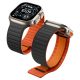 Pasek Spigen Athlex Air M na Apple Watch 44 / 45 / 46 / 49 mm - czarno-pomarańczowy
