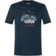 Koszulka SUPER.NATURAL M DOLOMITES CAMPSITES TEE granatowa