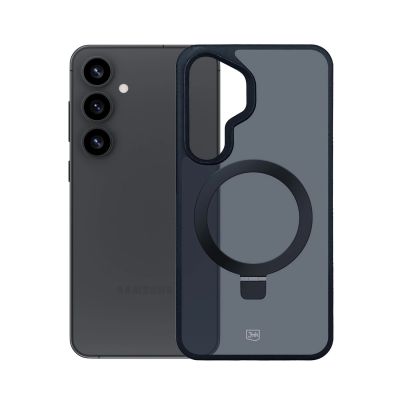 2. Etui 3mk Smoke Case Mag&Stand na Samsung Galaxy S25+ - czarne