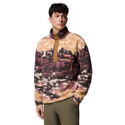 2. Columbia Helvetia II Printed Half Snap Fleece 2098461225 Brązowe L