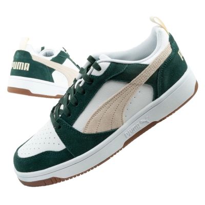 Puma buty sportowe sneakersy męskie Rebound v6 modne wygodne białe zielone