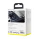 20. Baseus ładowarka samochodowa USB / USB Typ C 65 W 5 A SCP Quick Charge 4.0+ Power Delivery 3.0 ekran LCD szary (CCKX-C0G)