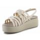 8. Sandały Crocs Brooklyn strappy lowwdg W 206751-2Y2