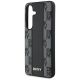 6. Etui DKNY Leather Checkered Pattern MagSafe do Samsung Galaxy S25 czarny