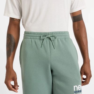 8. Spodenki New Balance Sport Graphic Fleece Short M MS51940DKJ